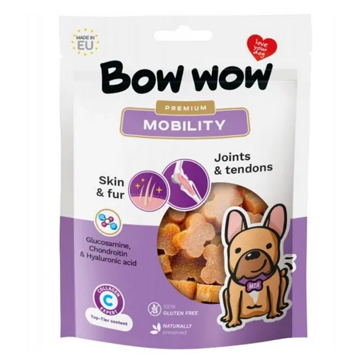 BOW WOW Premium Mobility maškrty pre psov 60 g