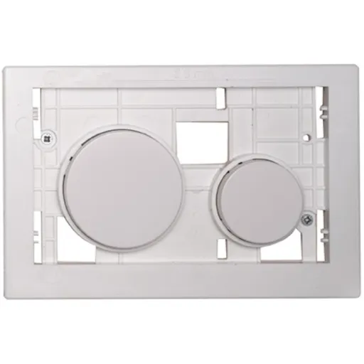 Tece Loop rámček s tlačidlami z plastu v bielej farbe 9240664 9.240.664