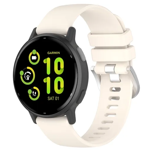 SILICONE Remienok pre Garmin Vivoactive 5 / Vivoactive 6 béžový