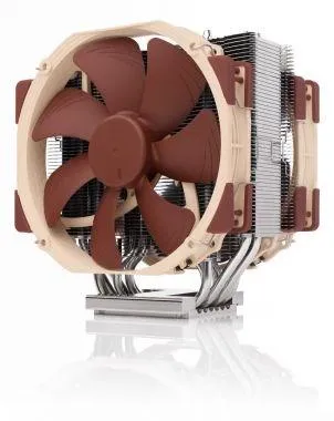 NOCTUA Chladič CPU NH-U14S TR5-SP6, 2x 140mm, sTR5, SP6, hnedá/strieborná