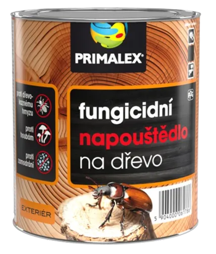 PRIMALEX - Fungicídne napúšťadlo na drevo bezfarebný, 0,75 L