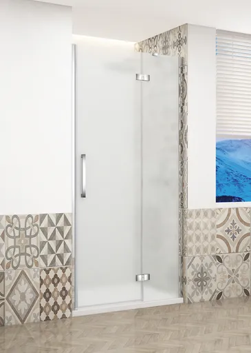 GELCO TRINITY CHROM dvere do niky pravé, 800 matné sklo, GT1280MR-CH GT1280MR-CH