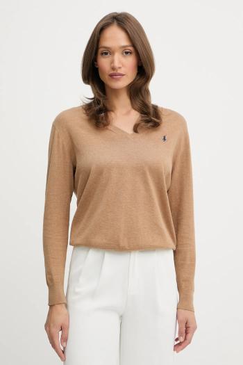 Bavlnený sveter Polo Ralph Lauren zelená farba, ľahký, 211972105