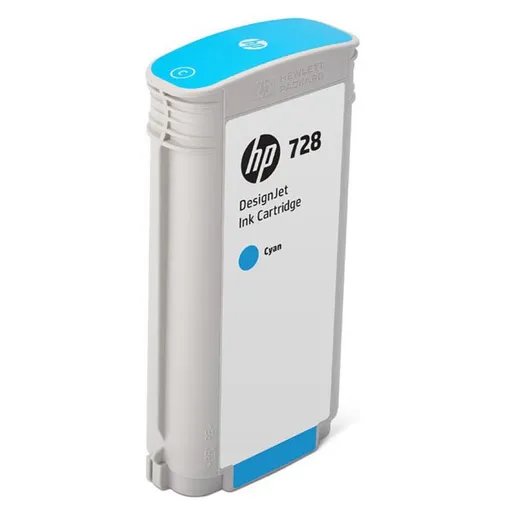 HP F9J67A - originálna cartridge HP 728, azúrová, 130ml