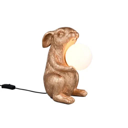 Reality Rabbit stolová lampa zlatá r56511079 RER56511079