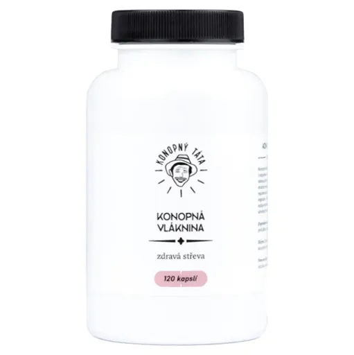 KONOPNÝ TÁTA Konopná vláknina 120 kapsúl
