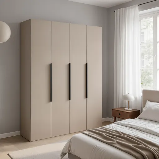 Elvisia Šatníková skriňa NICEA 160 | béžová