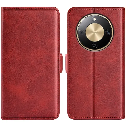 SIDE Peňaženkové puzdro pre Honor Magic8 Lite 5G červené