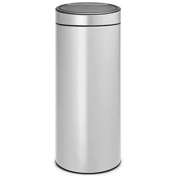 Brabantia Touch Bin New, 30 L – metalická sivá (115387)