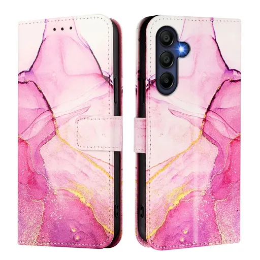 ART MARBLE Peňaženkový kryt pre Samsung Galaxy A26 PINK