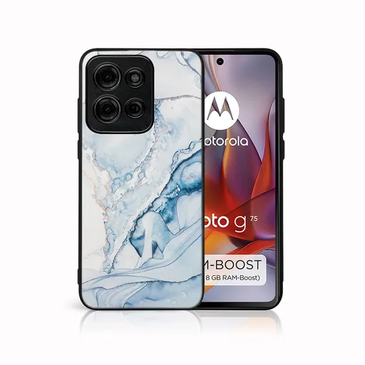 MY ART Ochranný kryt pre Motorola Moto G75 5G LIGHT BLUE (149)