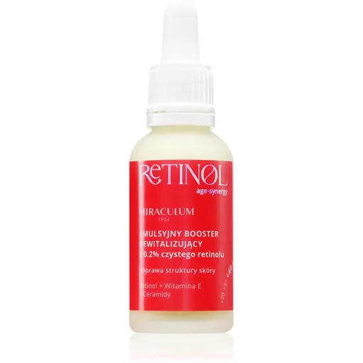 Miraculum AGE-SYNERGY RETINOL 0.2% sérum proti starnutiu a nedokonalostiam pleti s retinolom 30 ml