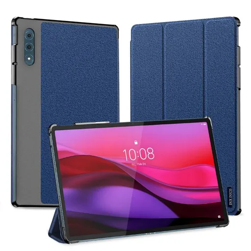 DUX DOMO Zaklápacie puzdro pre Lenovo Yoga Tab Plus modré