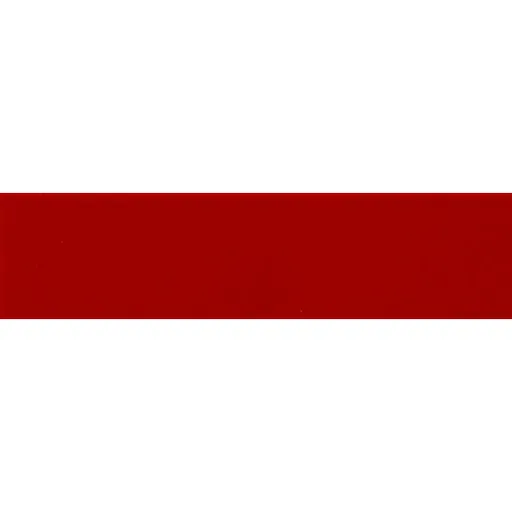 Obklad Ribesalbes Chic Colors rojo 10x30 cm mat CHICC1408