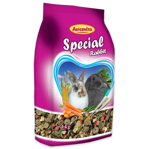 AVICENTRA králik špeciál krmivo pre králiky 1kg