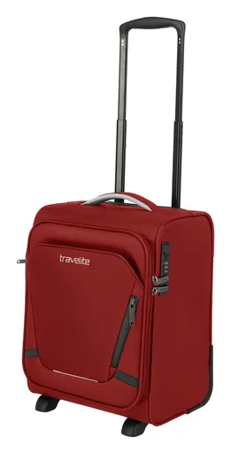 Malý textilný kufor Travelite Jetpack Wings 2 Cabin Red