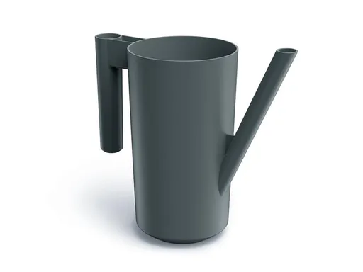 Kanvička izbová TUBO 2l tmavo šedá