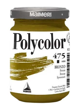 MAIMERI POLYCOLOR - Jemné vinylové farby 475 - bronze, 140 ml