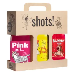 LaQ Shots! Womens sprchové gély 3 x 500 ml