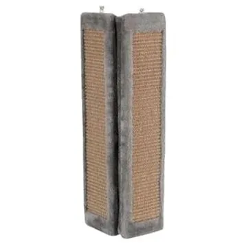 Škrabadlo na stenu rohové sivé, 58 cm, Zolux (3336025040422)