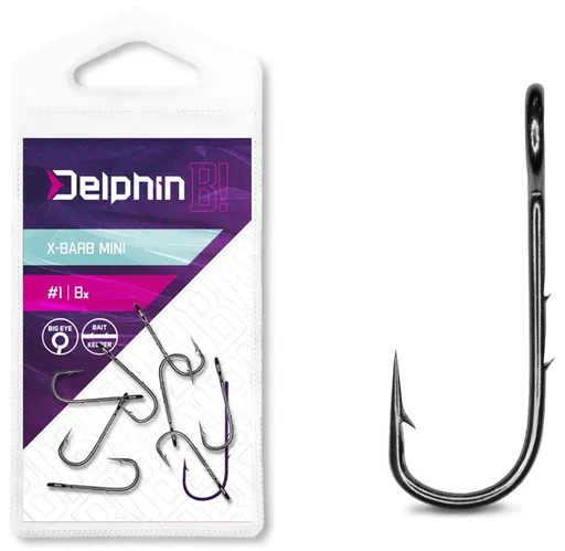 Delphin háčiky na čeburašku b! x-barb mini 8 ks - 10