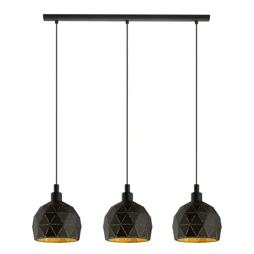 Závesné osvetlenie Eglo ROCCAFORTE zlatá 97846