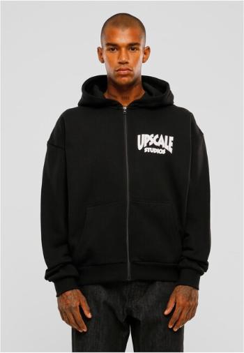Mr. Tee Upscale Studios Ultra Heavy Oversize Zip Jacket black - XS