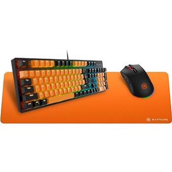 Rapture ELITE Gaming Set oranžovo-čierny (BUN)