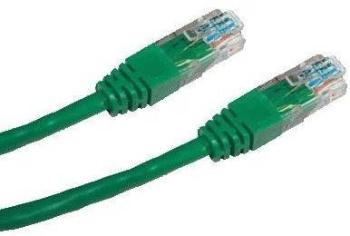 Hálózati kábel Datacom CAT6 UTP, 0.5m, zöld