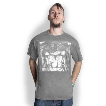 Run-DMC tričko Logo Šedá XXL