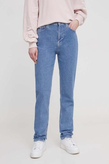 Rifle Calvin Klein Jeans dámske, vysoký pás, J20J222749