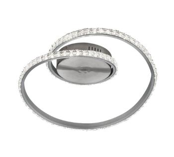 LED stropné osvetlenie Reality Rubin hliník R62021105