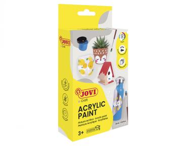 JOVI JOVIDECOR ACRYL - Akrylové farby v sade 6x55 ml