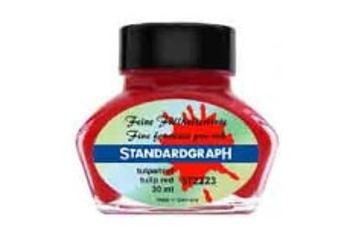 Standardgraph 572223 červený fľaštičkový atrament 30 ml