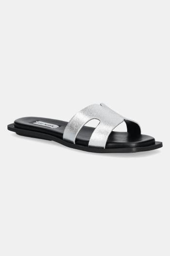Šľapky Steve Madden Sofia strieborná farba, SM11003523