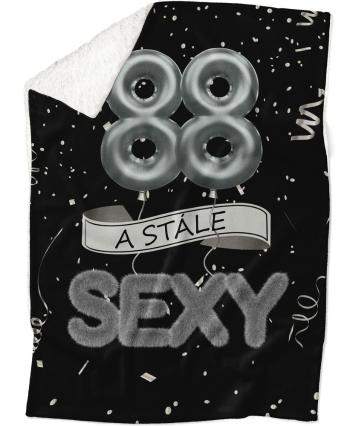Deka Stále sexy – Čierna (vek: 88, Podšitie baránkom: ÁNO)