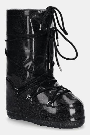 Detské snehule Moon Boot ICON GLITTER čierna farba, 80D1402850