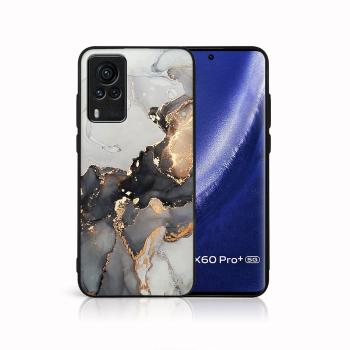 MY ART Ochranný obal Vivo X60 Pro 5G -GREY MARBLE (140)