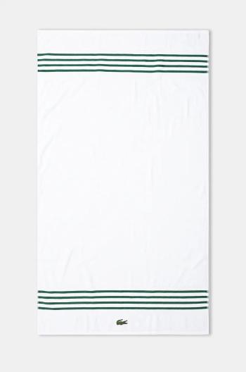 Bavlnený uterák Lacoste L Courtline Vert 90 x 150 cm