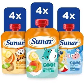 Sunar Cool ovocná kapsička mix príchutí 12× 110 g (8592084418618)