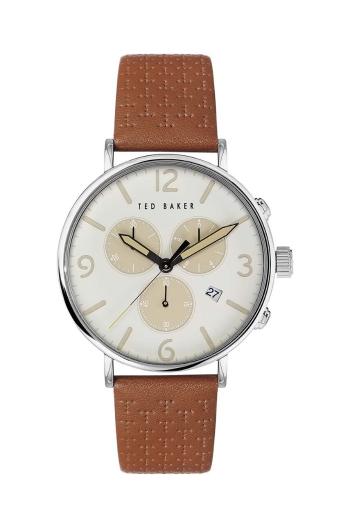 Hodinky Ted Baker pánske, hnedá farba, BKPBAS202