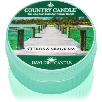 Country Candle Citrus & Seagrass čajová sviečka 42 g