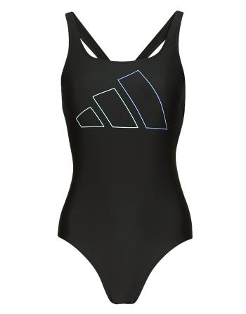 adidas  Big Bars X-Back Swimsuit  Plavky jednodielne Čierna