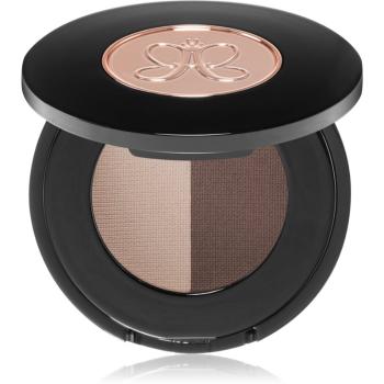 Anastasia Beverly Hills Brow Powder Duo púder na obočie odtieň Dark Brown 2x0,8 g