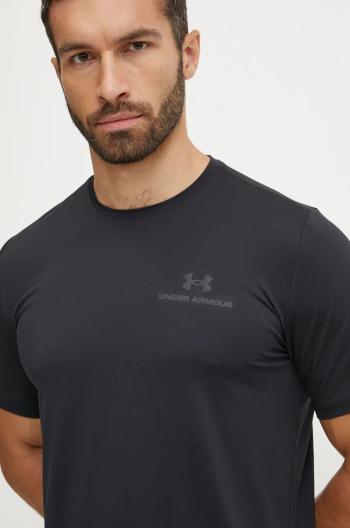 Tréningové tričko Under Armour Rush Energy čierna farba, jednofarebné