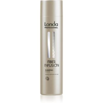 Londa Professional Fiber Infusion Shampoo jemný šampón pre poškodené a farbené vlasy 250 ml