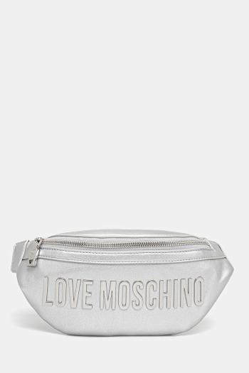 Ľadvinka Love Moschino strieborná farba, JC4195PP1