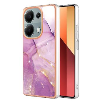 IMD MARBLE Ochranný kryt pre Xiaomi Redmi Note 13 Pro PURPLE