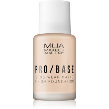 MUA Makeup Academy PRO/BASE dlhotrvajúci zmatňujúci make-up odtieň #102 30 ml