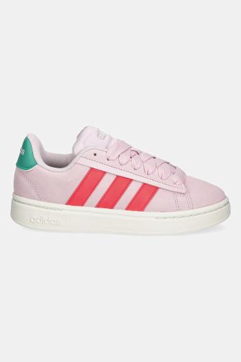 Tenisky adidas Grand Court Alpha 00S ružová farba, JI1717